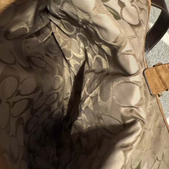 Coach SoHo Suede Shoulder Bag #9482 - Picture 5 of 7